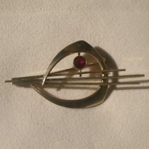 画像1: 1950s brooch