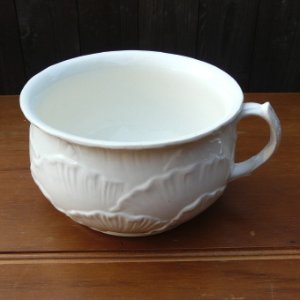 画像1: old chamber pot