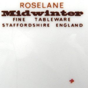 画像4: Midwinter 'Rose Lane' dinner plate