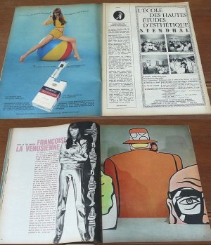 画像2: ELLE magazine 22nd June 1967 / Francoise Hardy