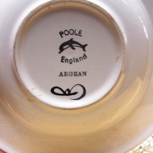 画像4: Poole pottery "Aegean" ashtray