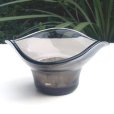 画像1: gray glass vase (1)
