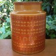 画像1: Hornsea "Saffron" flour jar/canister (1)