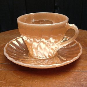 画像1: fireking cup and saucer