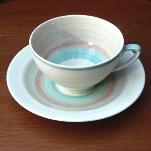 画像1: Susie Cooper "Wedding Ring" tea cup and saucer 