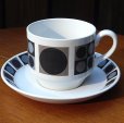 画像1: Midwinter "Focus" tea cup and saucer design by barbara Brown (1)
