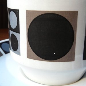 画像3: Midwinter "Focus" tea cup and saucer design by barbara Brown