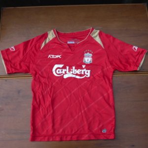 画像1: Liverpool FC official kids shirt/Reebok
