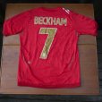画像3: England official 'BECKHAM' shirt (3)