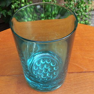 画像2: blue drink glass