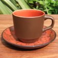 画像1: Crown Lynn "Echo" tea cup and saucer (1)