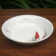 画像1: Alfred Meakin "Red Sails" cereal bowl/soup bowl (1)