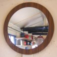 画像1: 1960's round mirror (1)