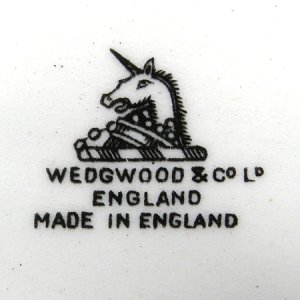 画像4: Wedgwood & Co Ld "Art Deco" oval plate