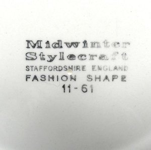 画像4: Midwinter "Melody" plate designed by Terence Conran