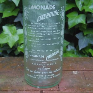 画像4: EMERAUDE LIMONADE vintage bottle from France