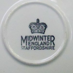 画像4: Midwinter coffee/demitasse cup and saucer