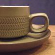画像2: Denby "Chevron" coffee/demitasse cup and saucer (2)