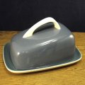 Poole potery "Blue Moon" cheese/butter dish