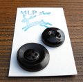 vintage black button set