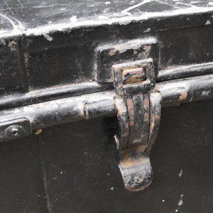 画像4: Old military trunk from England