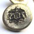 画像1: Vintage metal button from England (1)