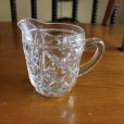 画像1: Glass milk pitcher from England (1)