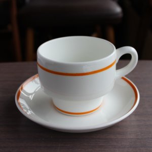 画像1: Royal Tuscan tea cup and saucer