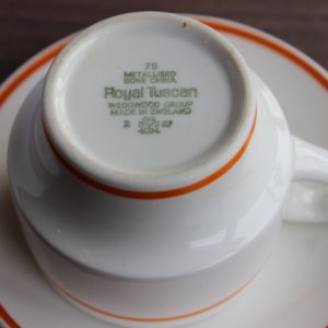 画像4: Royal Tuscan tea cup and saucer