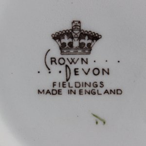 画像5: Crown Devon vintage tea canister/jar
