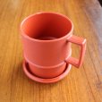 画像2: Tupperware vintage mug and coaster made in Engalnd (2)