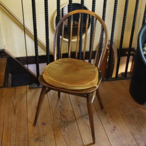 画像1: Ercol Windsor Chair with cushion