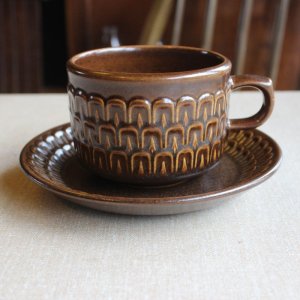 画像1: Wedgwood "Pennine" tea/coffee cup and saucer