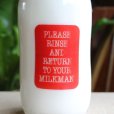画像4: 1980s vintage milk bottle from England (4)