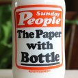 画像3: Sunday People vintage milk bottle from England (3)