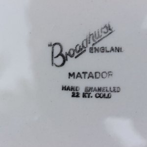 画像4: Broadhurst "Matador" vintage plate