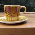 画像6: Palissy "Taurus" tea cup and saucer from England