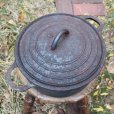 画像2: old cast iron pan from France