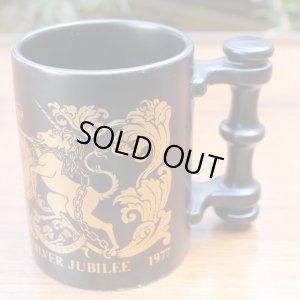 画像1: Portmeirion pottery Queen Elizabeth II silver jubilee mug