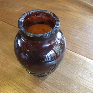 画像2: Antique Virol glass jar
