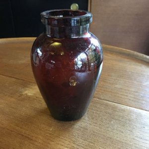 画像3: Antique Virol glass jar