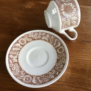 画像3: Broadhurst "Woodland" tea cup and saucer design Kathie Winkle