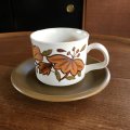 Palissy "Kismet" vintage tea cup and saucer from England