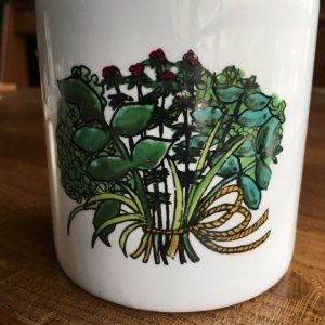 画像5: Taunton Vale "Bouquet Garni" vintage jar/canister