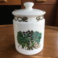 Taunton Vale "Bouquet Garni" vintage jar/canister