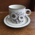 画像1: Hornsea "Cornrose" morning cup and saucer (1)