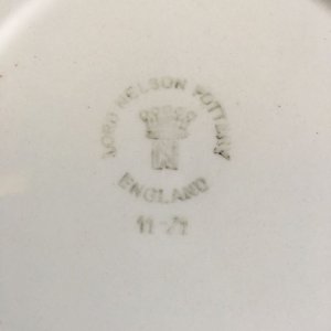 画像4: Lord Nelson Pottery "H.M.S. VICTORY" cake plate