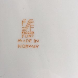 画像4: Figgjo Flint oval plate from Norway