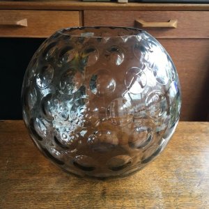 画像1: Vintage modern glass ornament