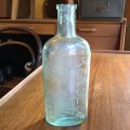 Antique glass bottle KENOLINE
